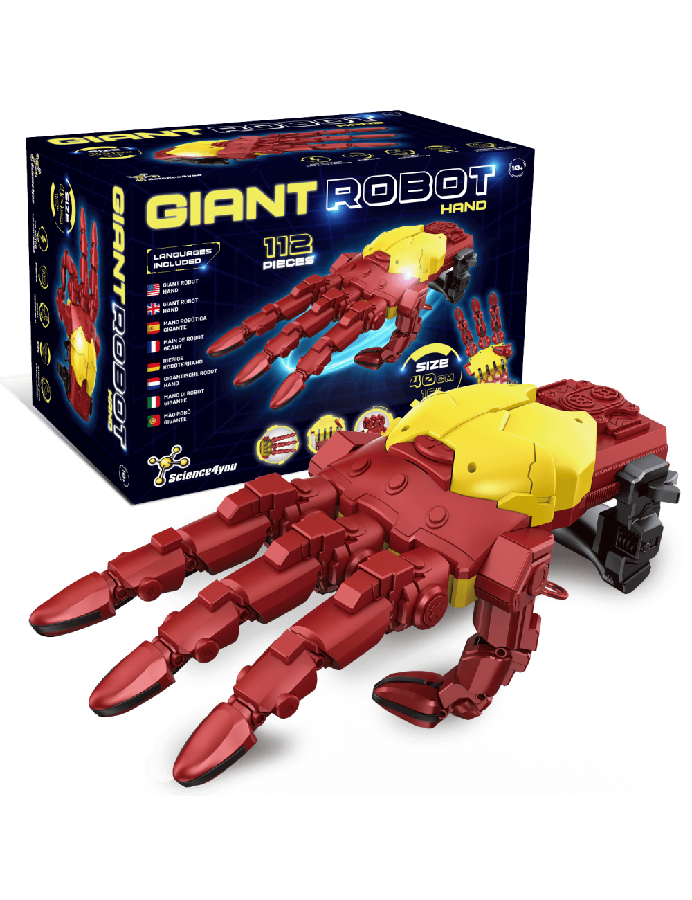 Giant Robot Hand to Build Robot for Kids +10 Years Science4you