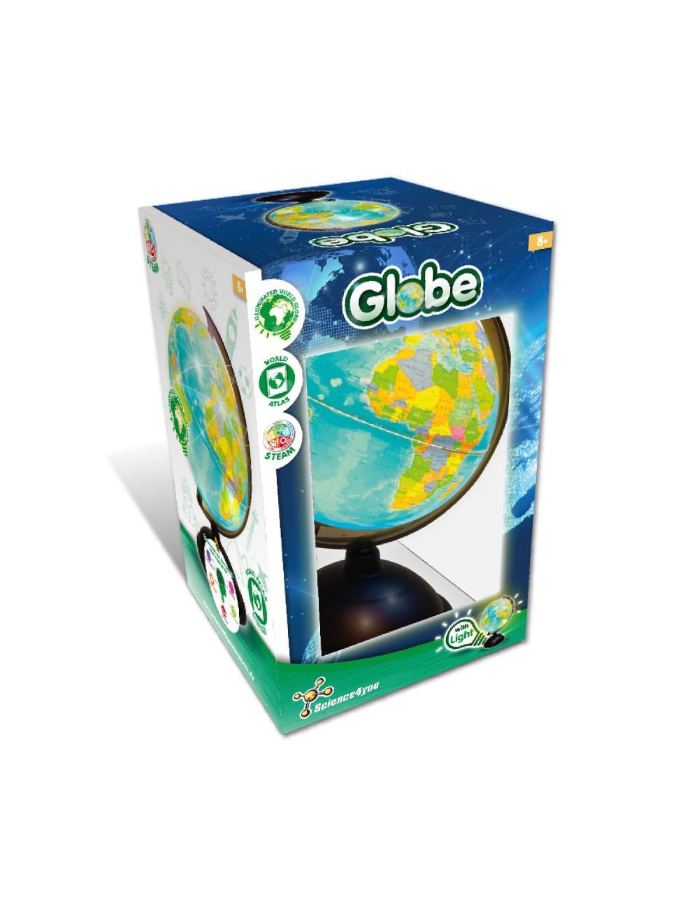 EduScience - Globe terrestre de 30 cm