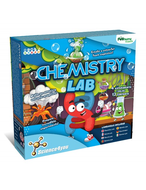 Science4you Mi Primer Kit de Ciencias para Niños 4+ Años - Kit Cientifico,  Juego + 26 Experimentos y Manualidades: Laboratorio de Colores y más