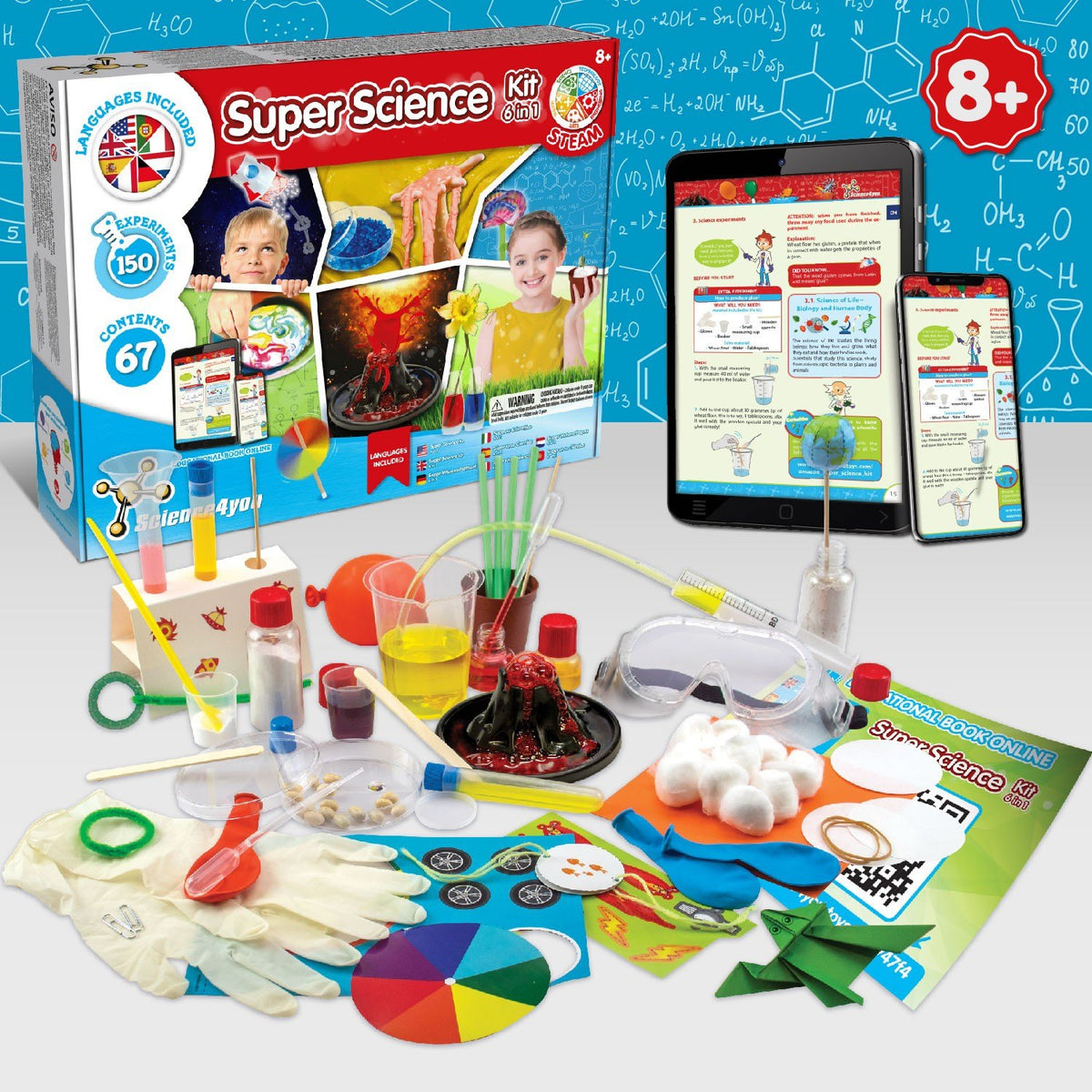 Super Science Kit 6 in 1