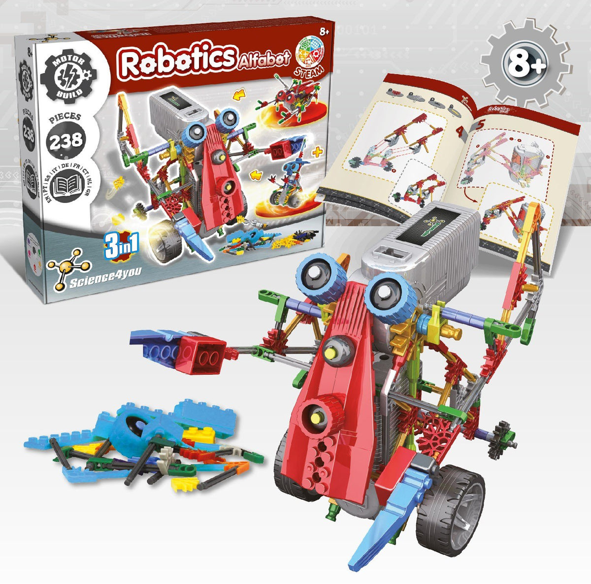 Robotics - Alfabot 3 em 1