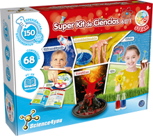 Super Kit de Ciências 6 em 1