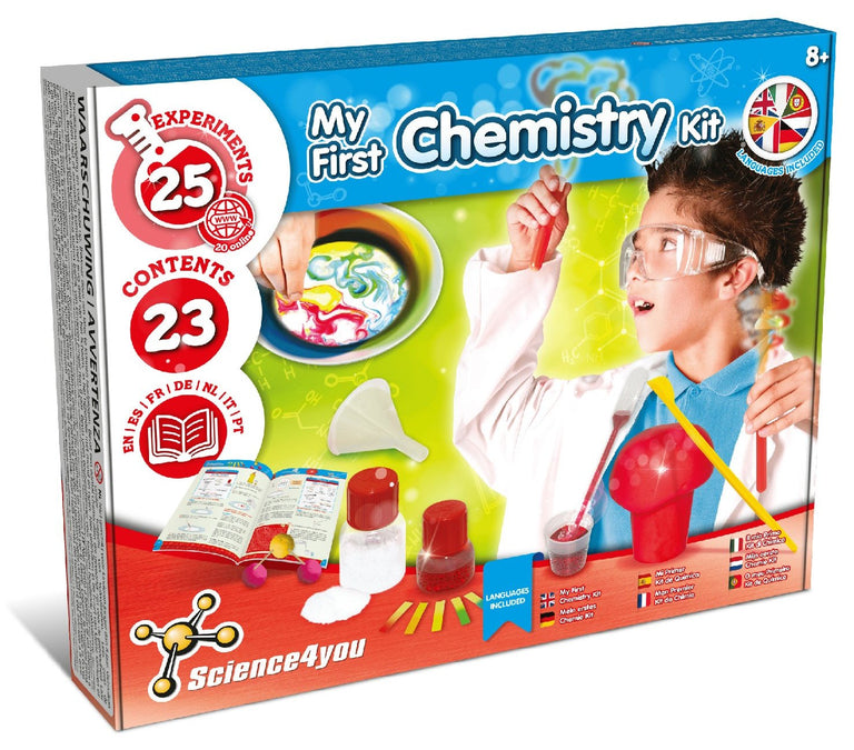 My First Chem Kit - Multilingual | Chemistry Set for Children Aged: 8 ...