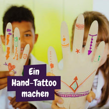 Temporäre Tattoo-Fabrik - Mehrsprachig