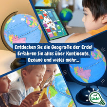 Beleuchteter Globus - Englische Version