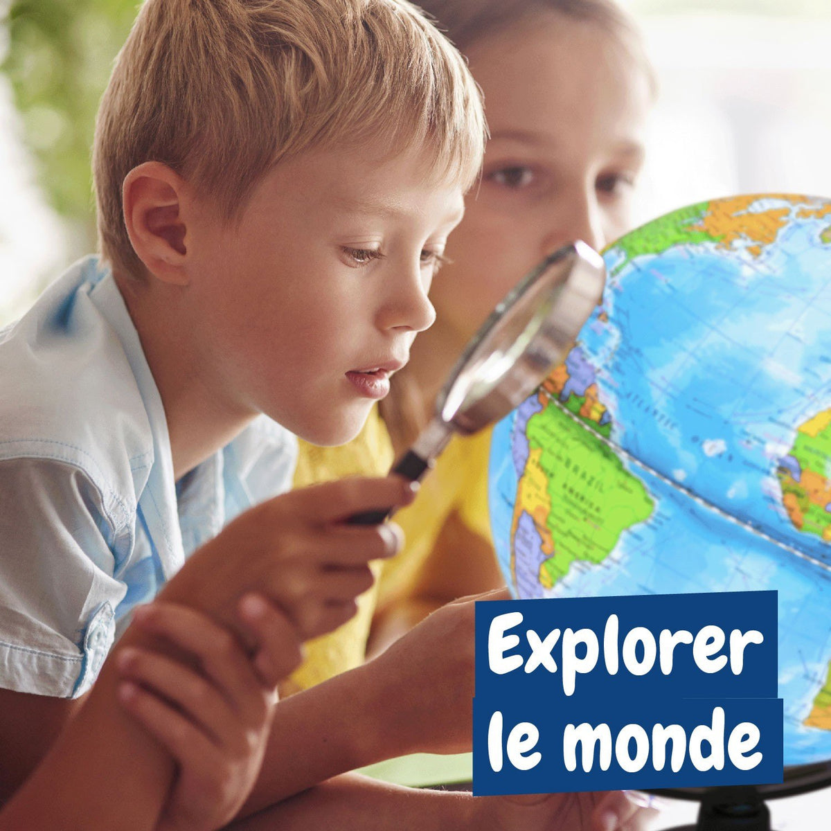 Globe Terrestre Lumineux - Version Anglaise