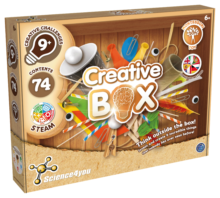 Caixa Criativa - Brinquedo Montessori