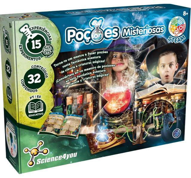 Mysterious Potions | Educational Toy for Children 8+ | Science4you ...