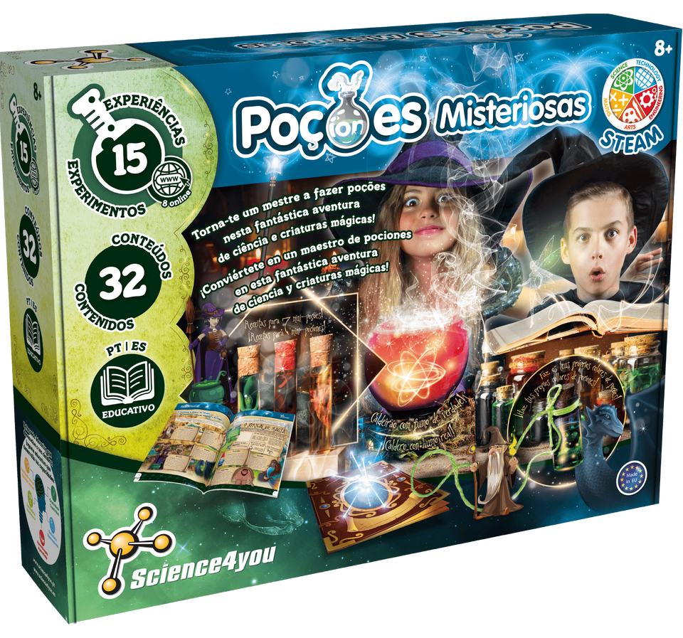 Mysterious Potions | Educational Toy for Children 8+ | Science4you ...