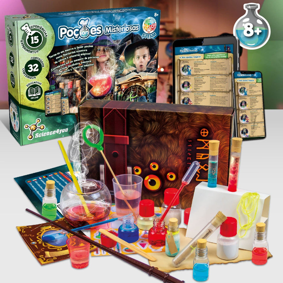 Mysterious Potions | Educational Toy for Children 8+ | Science4you ...