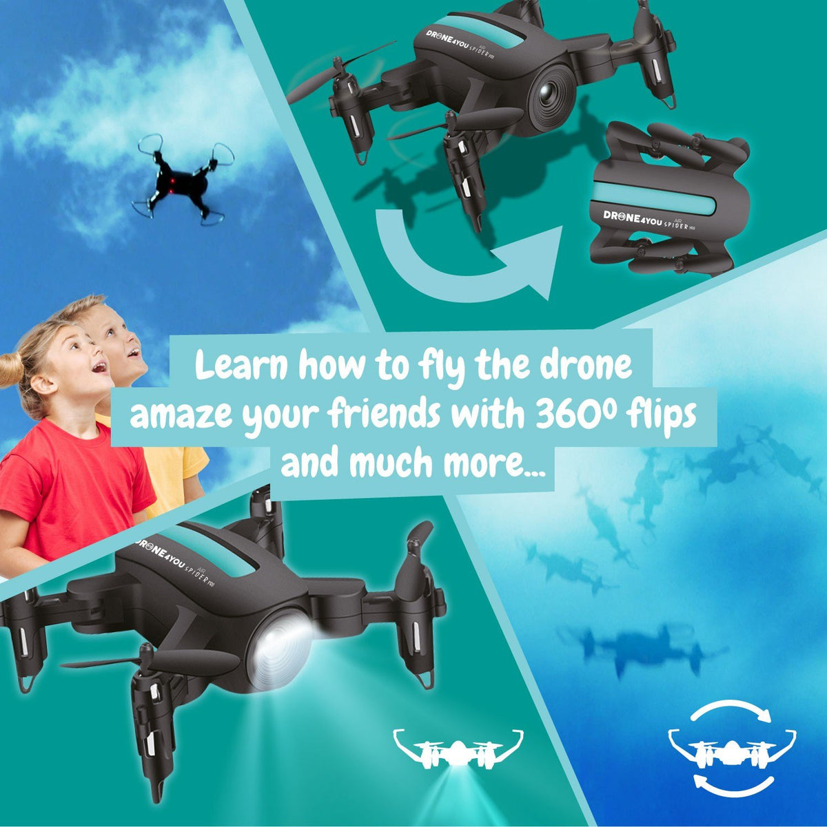 Mini Drone - Drone4you Spider Pro