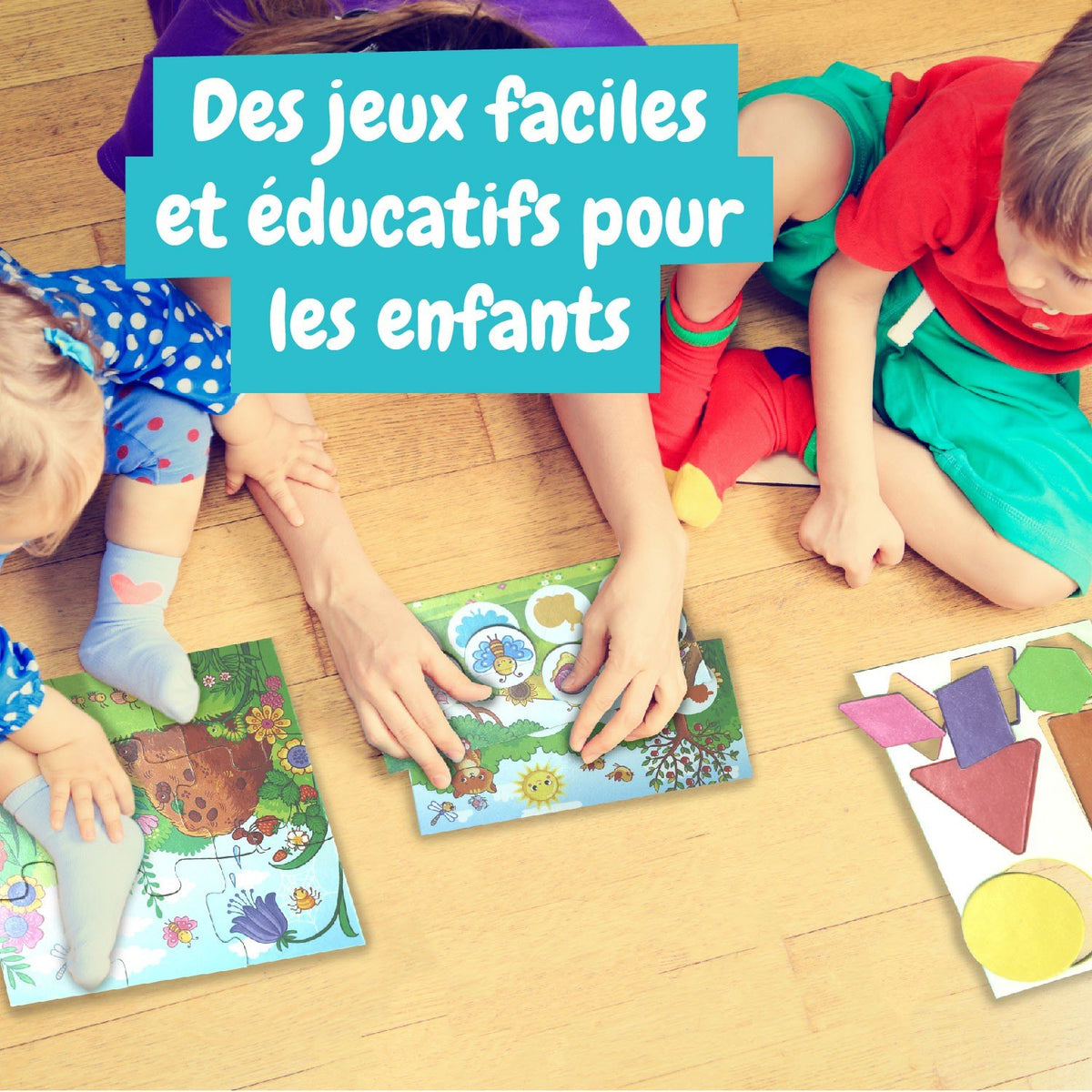 Jeu Montessori - Premiers pas 12 en 1