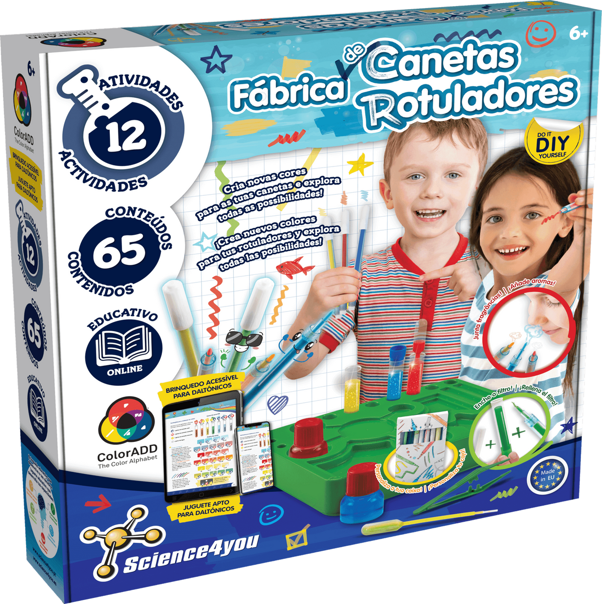 DIY Marker Factory | Educational Toy for Children 6+ | Science4you ...