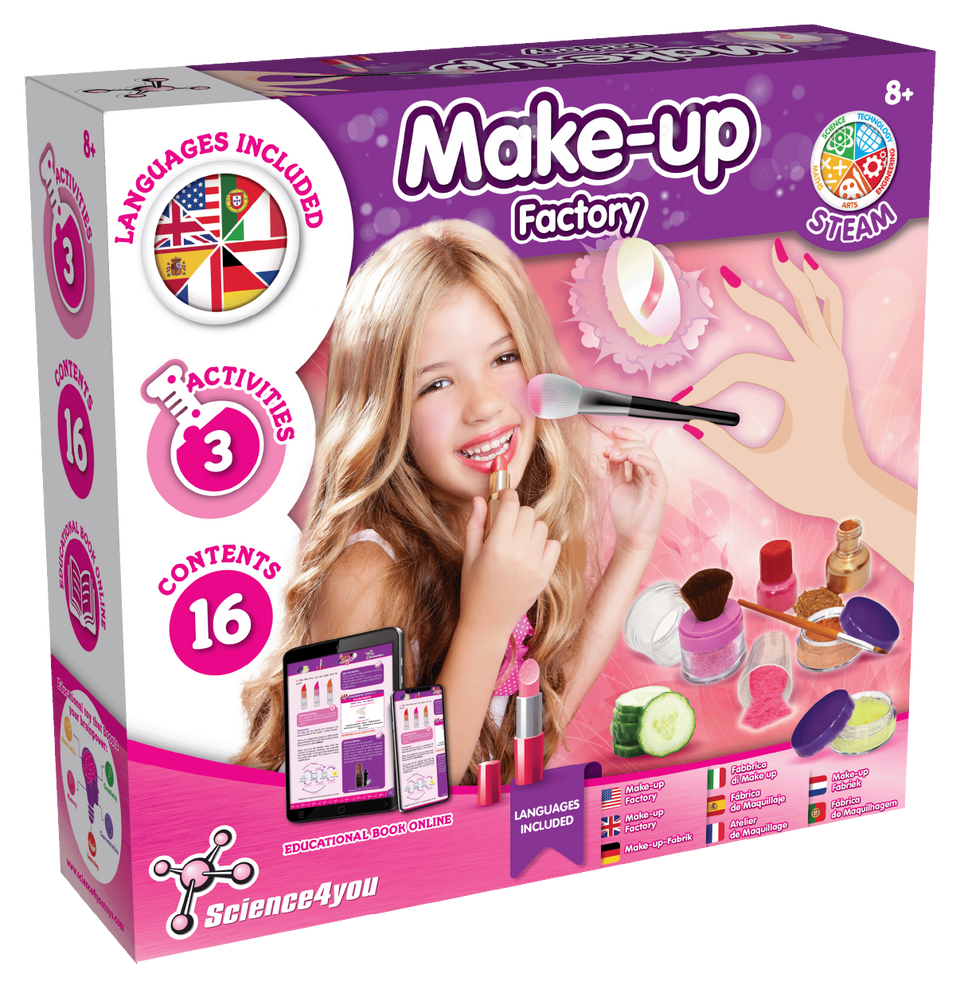 Make-up Factory | Toys for Ages 8+ | Science4you – Science4You, S.A