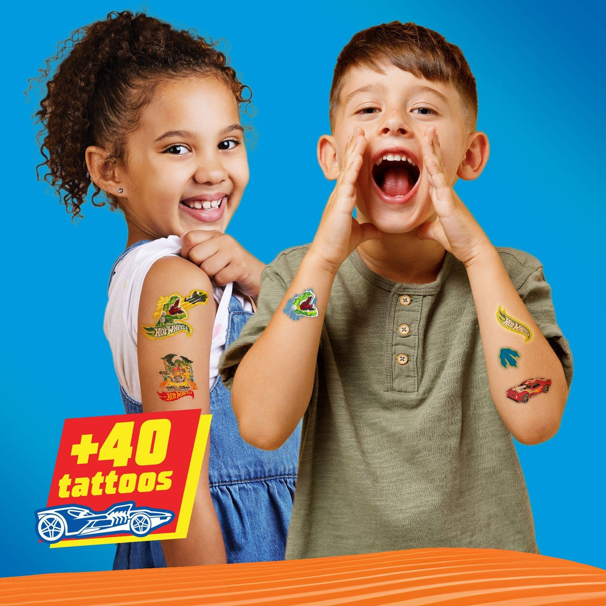 Kindertattoos - Hot Wheels
