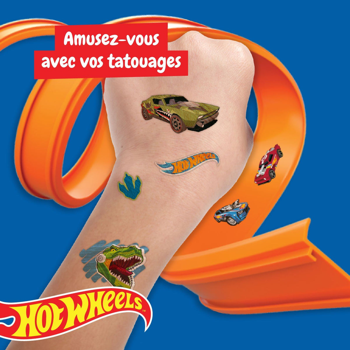 Tatouages Éphémères Hot Wheels