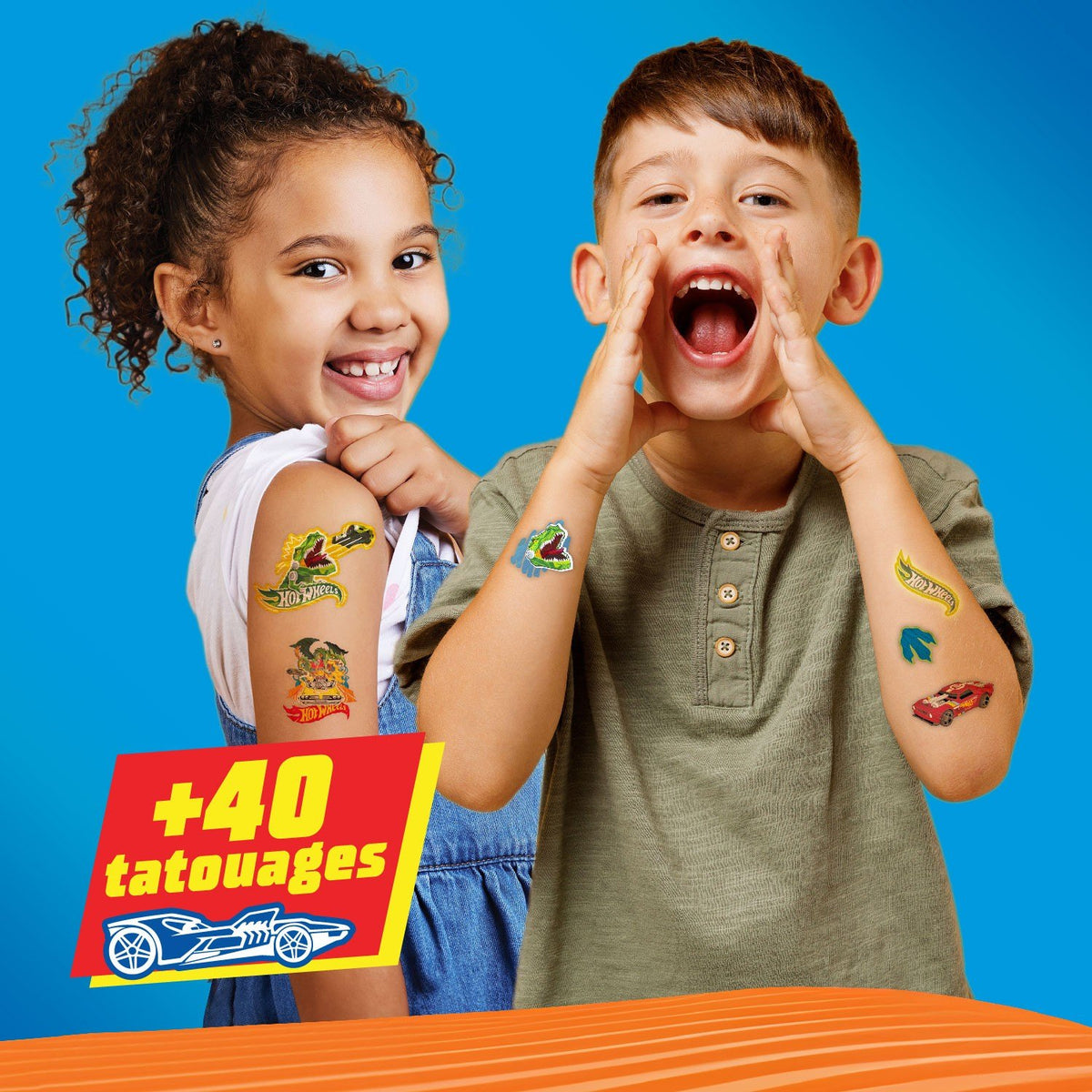 Tatouages Éphémères Hot Wheels