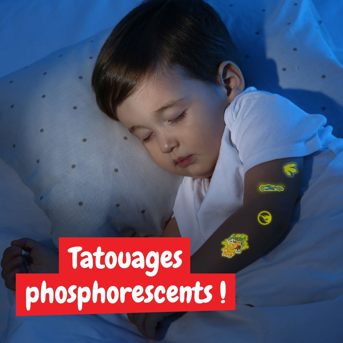 Tatouages Éphémères Hot Wheels