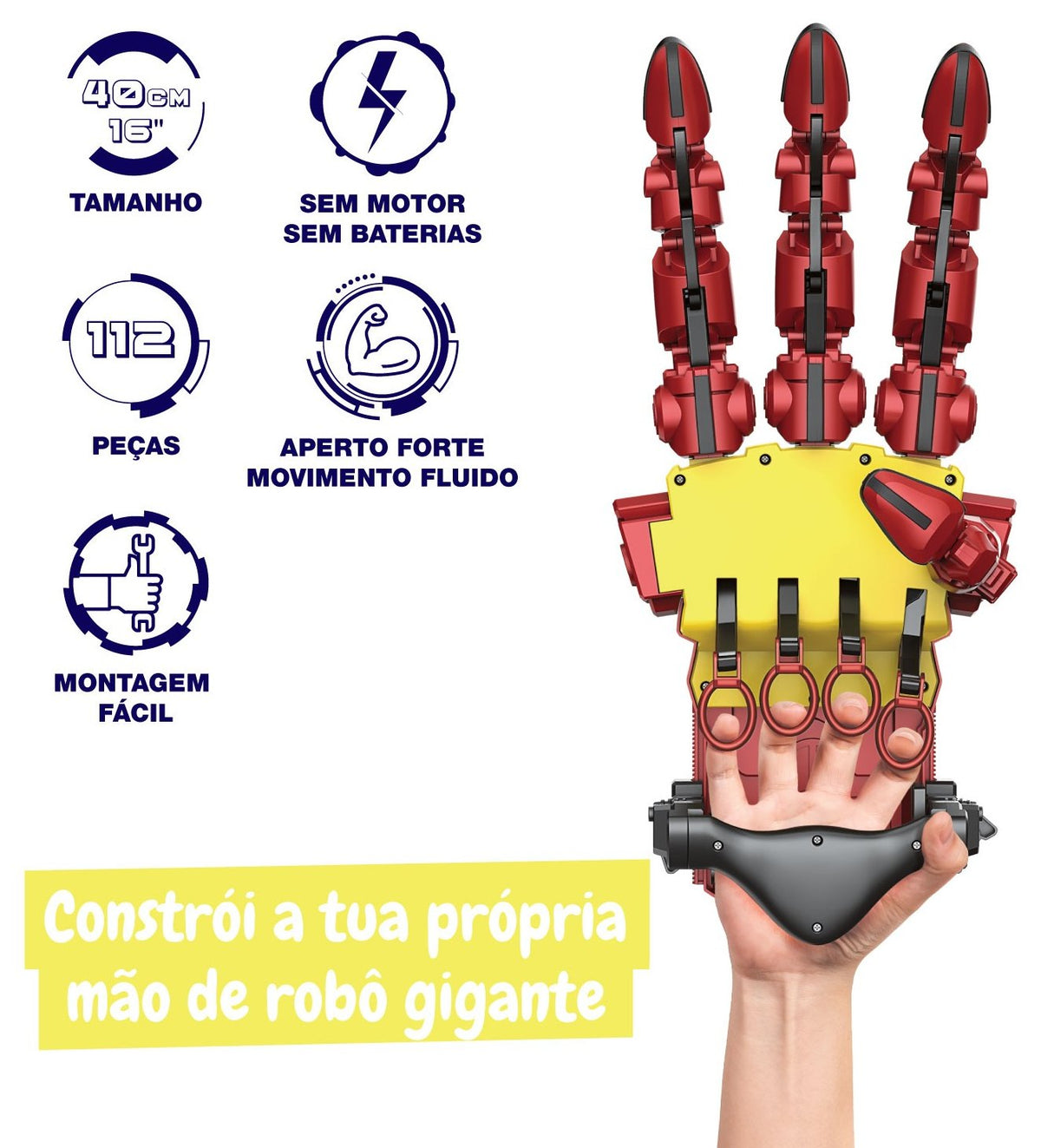 Mão Robot Gigante para -Construir