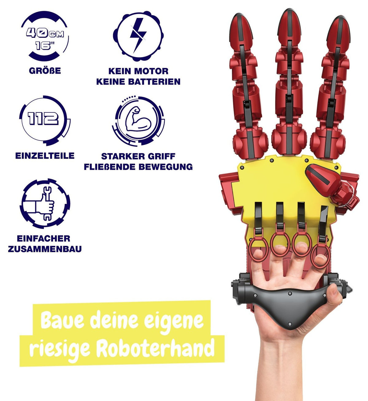 Mão Robot Gigante para -Construir