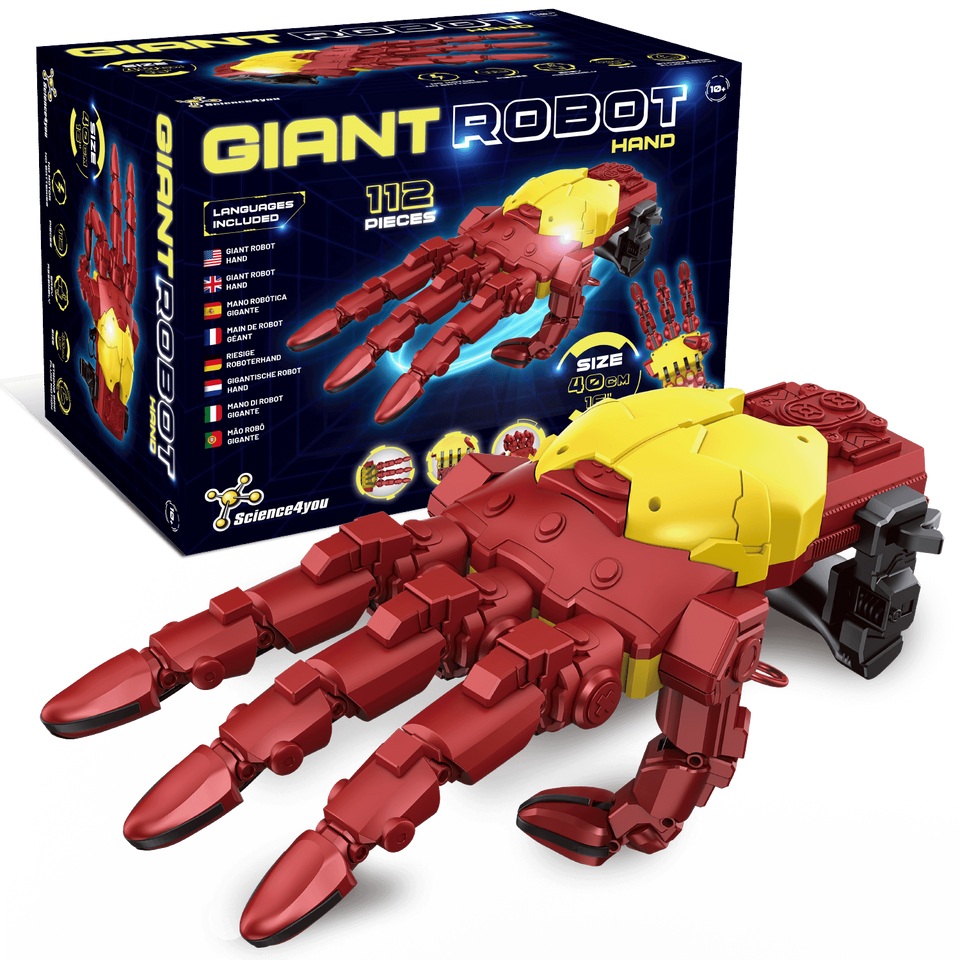Giant Cyborg Robot Hand | Educational Game for Children Aged 9 10 11 12 ...
