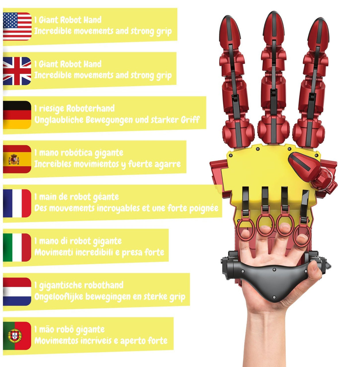 Mão Robot Gigante para -Construir