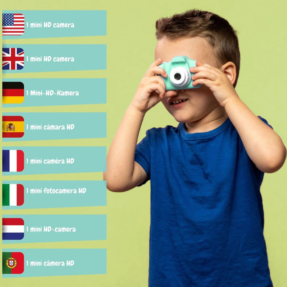 Mini caméra HD pour enfants