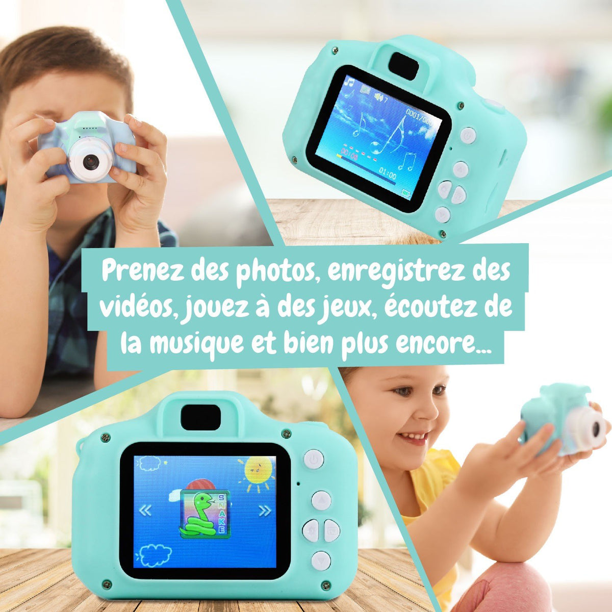 Mini caméra HD pour enfants
