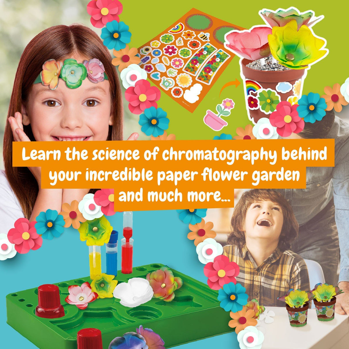 Flores de Papel Lab Multi