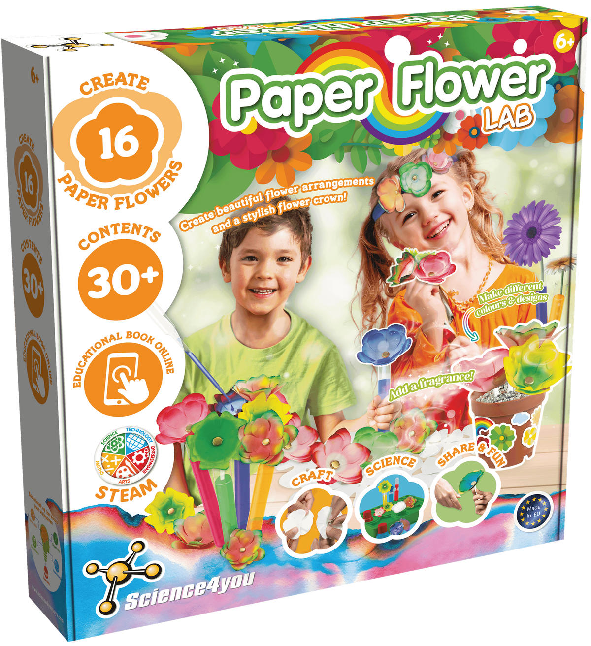 Flores de Papel Lab Multi