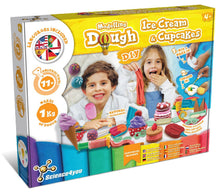 Knete-Fabrik Eiscreme und Cupcakes