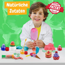 Knete-Fabrik Eiscreme und Cupcakes