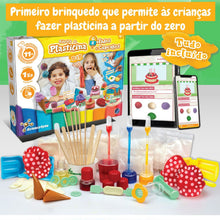 Multilingual Play Dough Ice Cream and Cupcake Factory