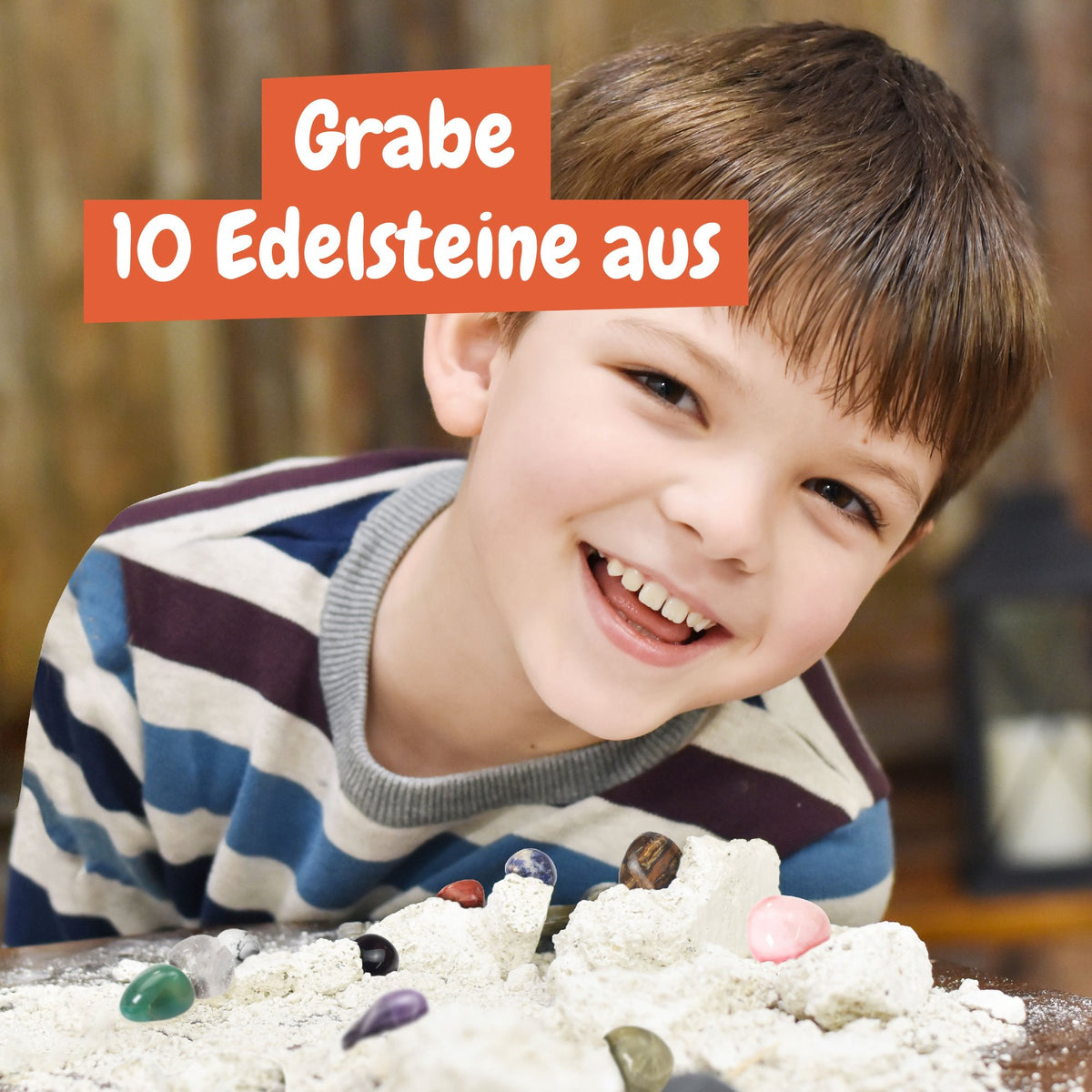 Ausgrabungen von Edelsteinen (Mehrsprachige Version)
