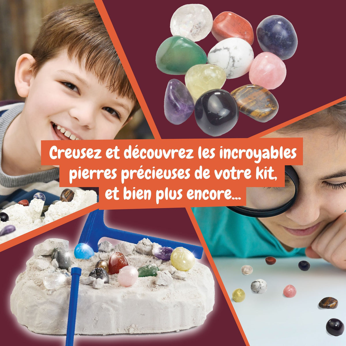Excavations de Pierres Précieuses (Version Multilingue)