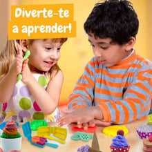 Play Dough Ice Cream and Cupcakes Factory