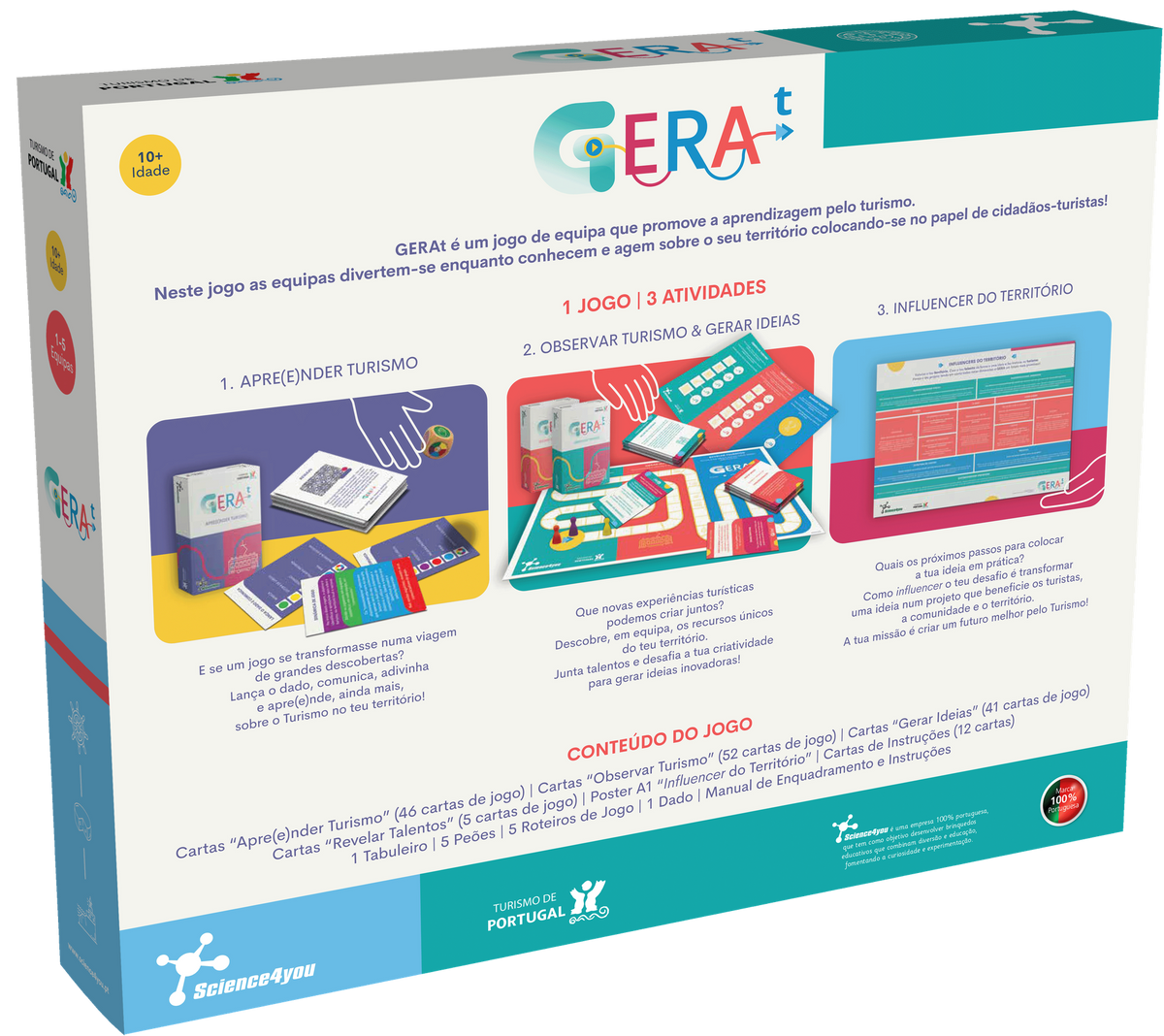 GERAt Turismo Portugal Board Game