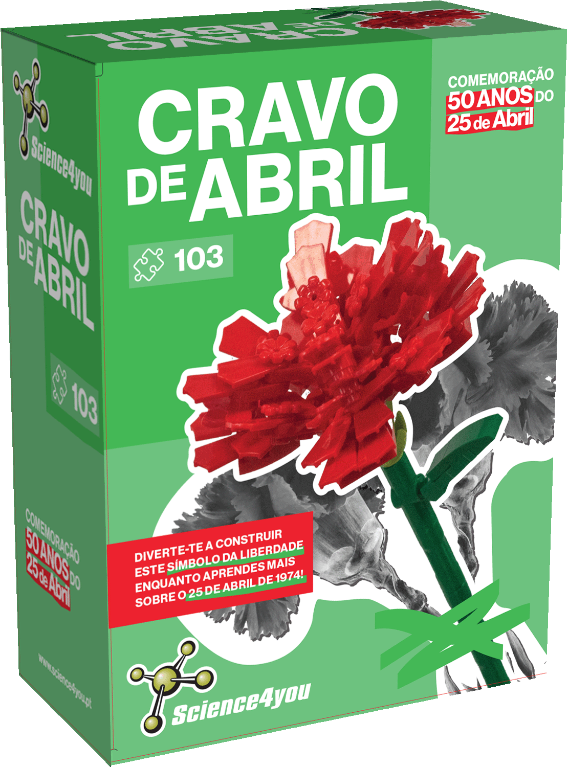 April Carnation Building Kit
