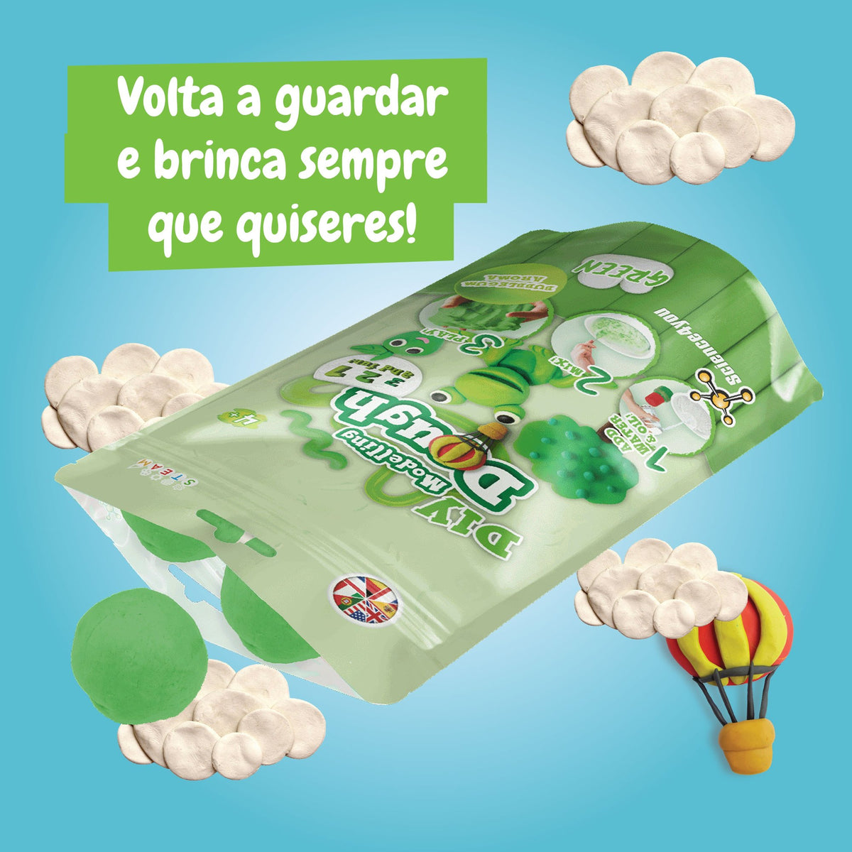 Green Play Dough