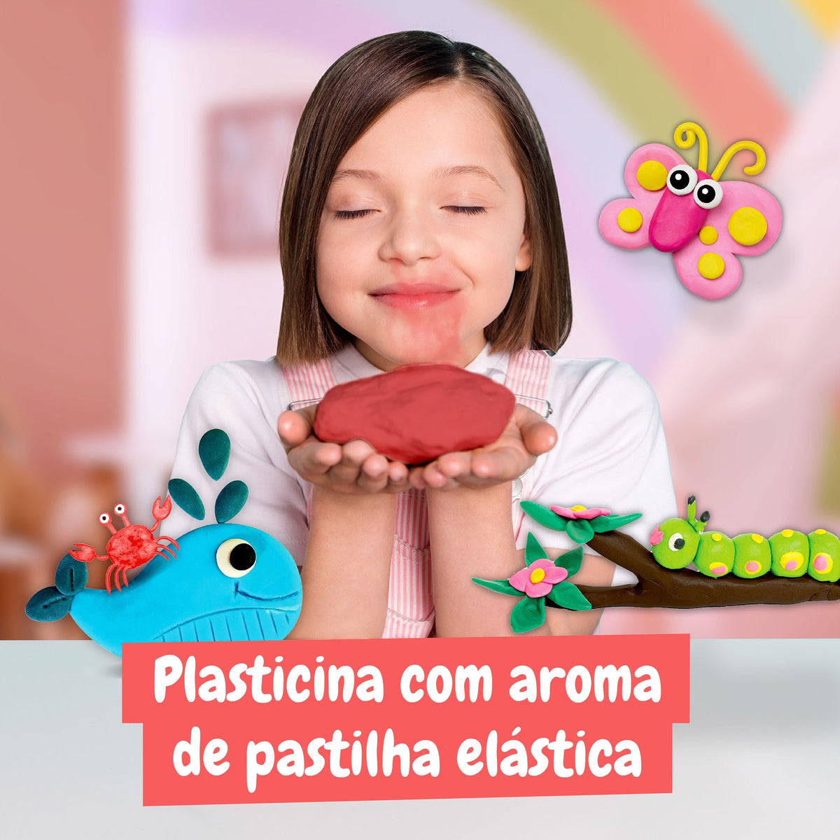 Plasticina Vermelha