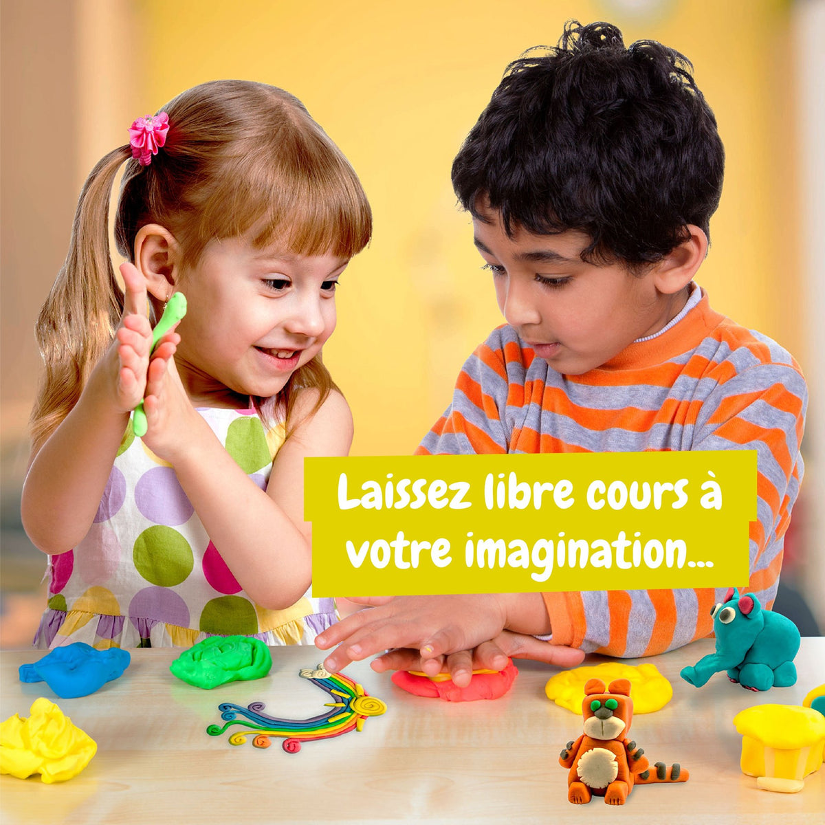 Pâte à modeler Jaune