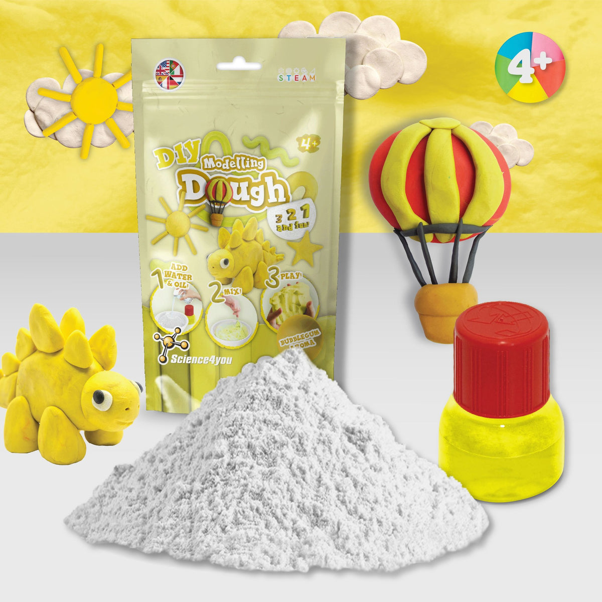 Yellow Play Dough