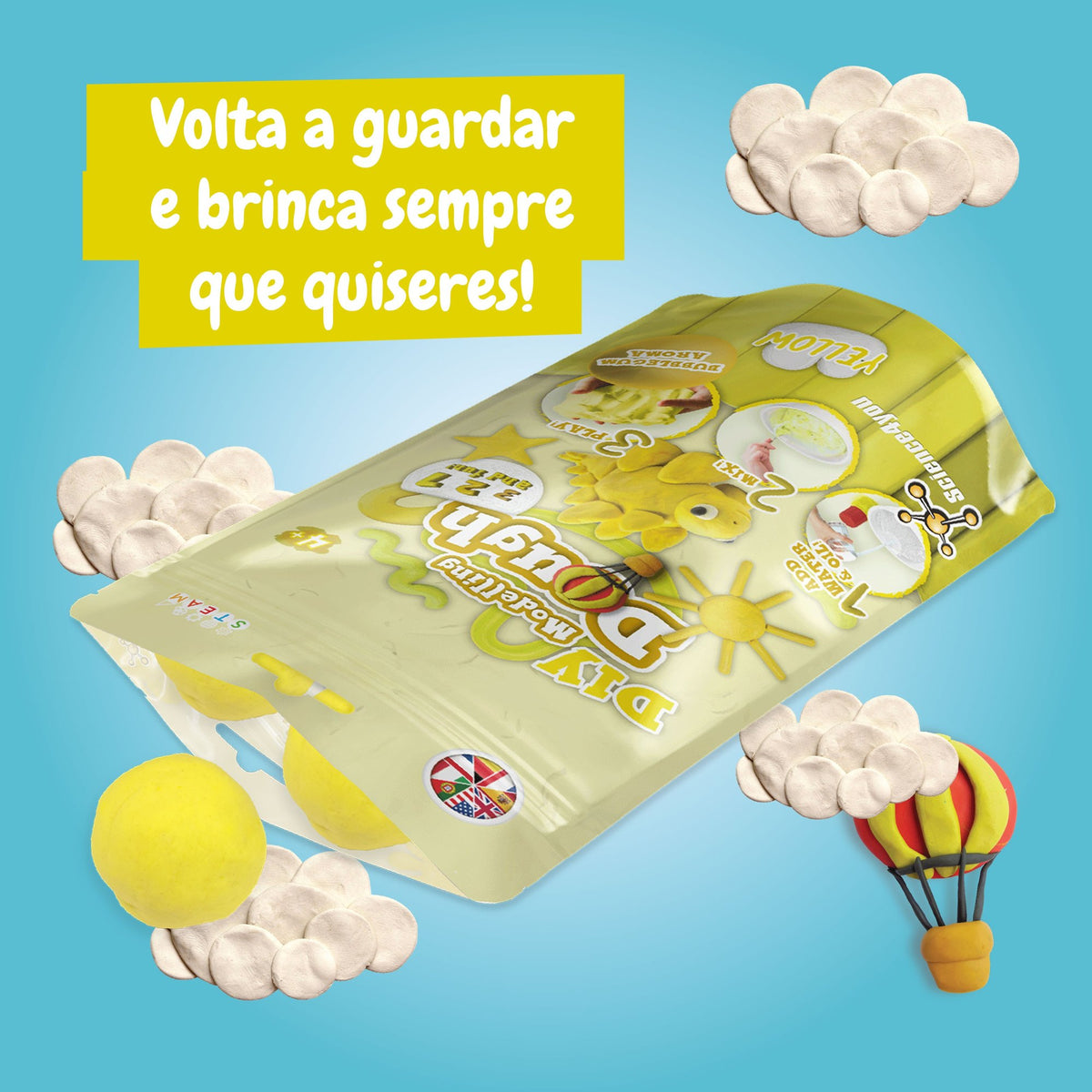 Plasticina Amarela