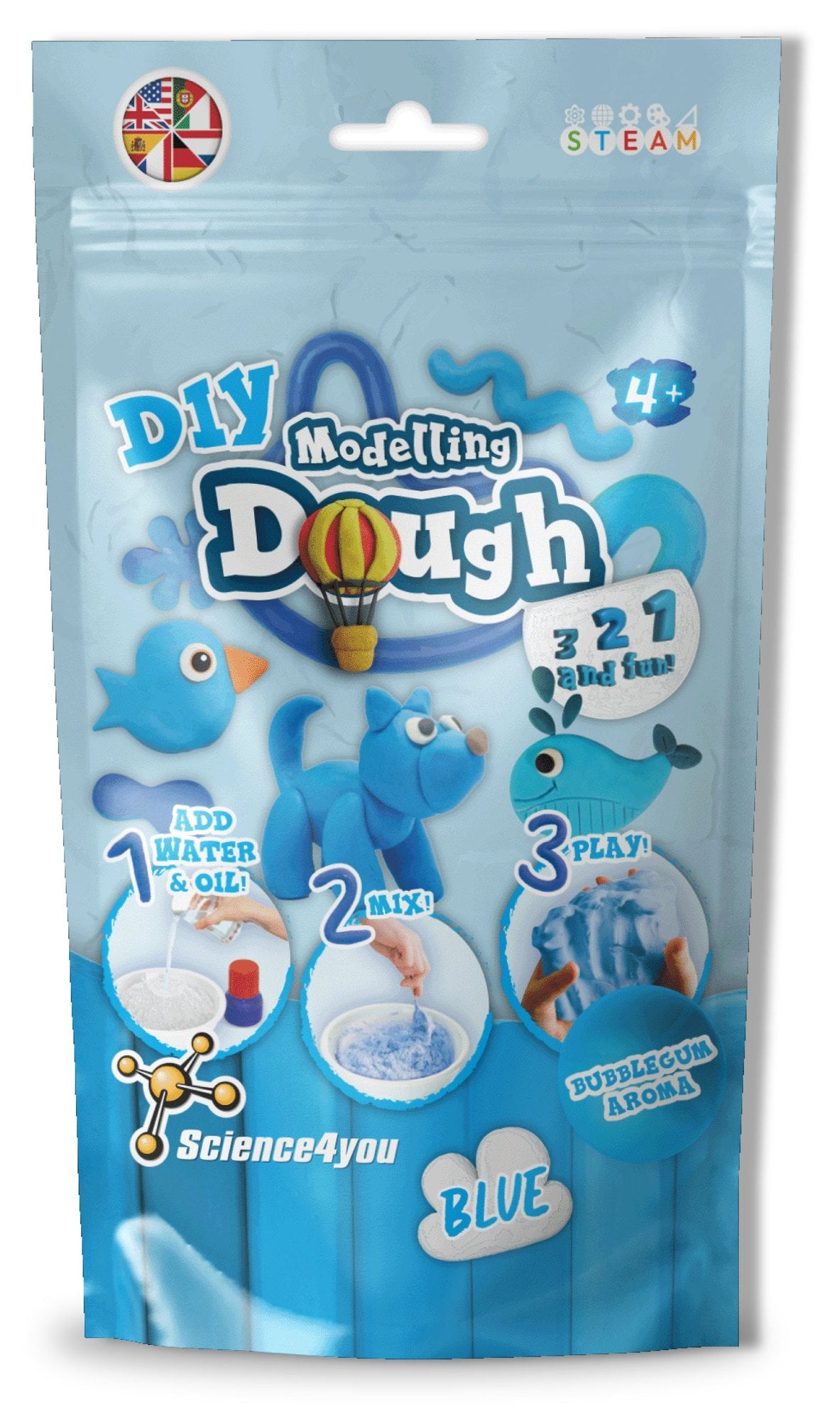 Plasticina Azul