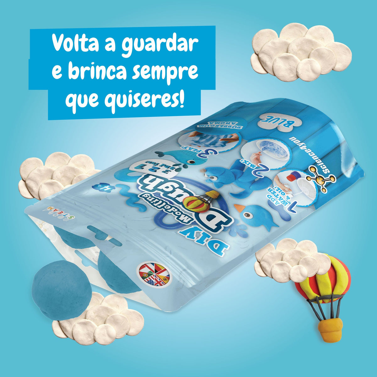 Plasticina Azul