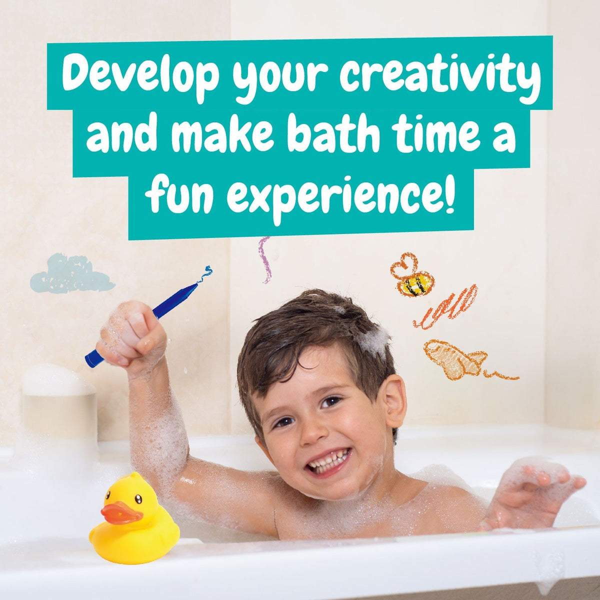Bath Crayons (Multilingual Version)