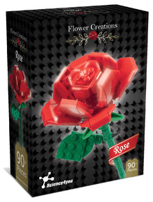 Kit de Construction Rose Rouge
