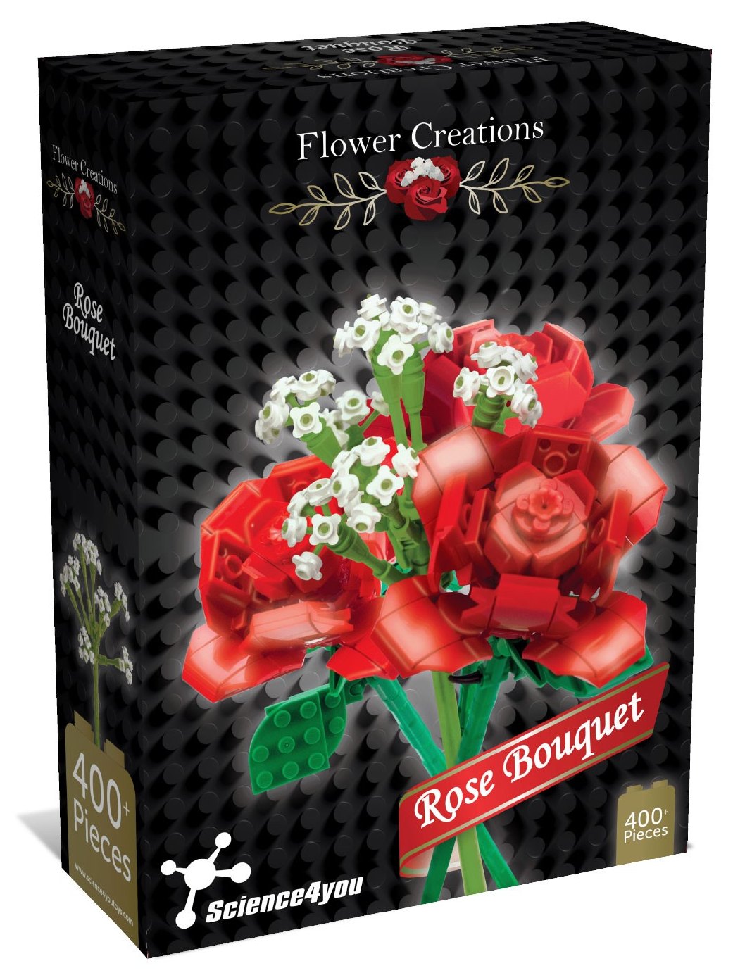 Kit de Construction Bouquet de Roses