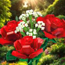 Kit de Construction Bouquet de Roses
