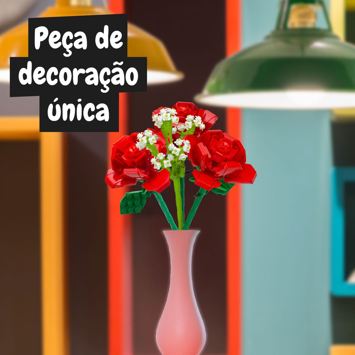 Rose Bouquet Building Kit